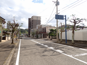 街路樹 剪定 完了の写真